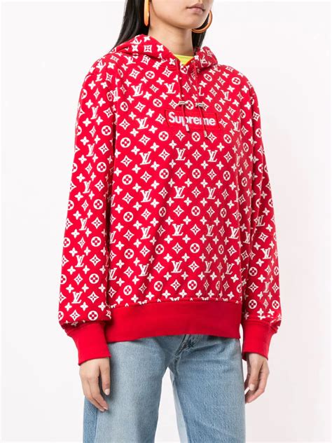 maglietta louis vuitton x supreme|supreme x louis vuitton hoodie.